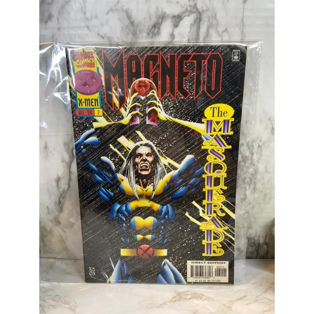 Vintage bundle of 4 Magneto Comics 1996-1997 Consecutive Releases